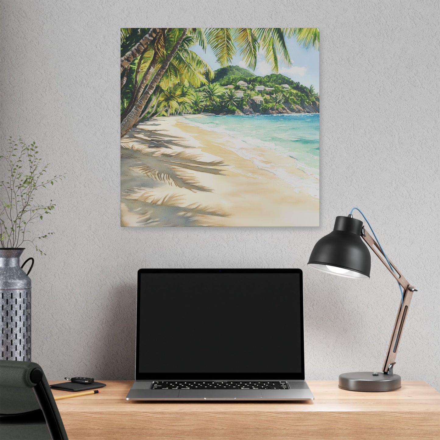 St Barth Anse de Grande Saline Serenity Canvas