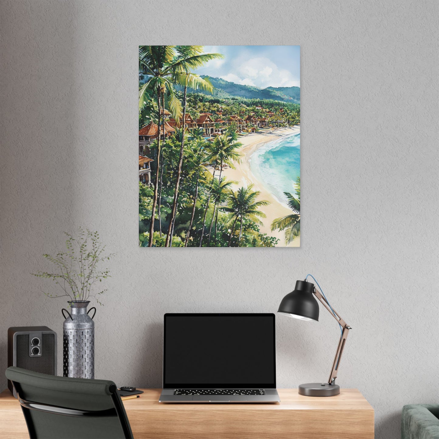 Chaweng Beach Sunrise Canvas