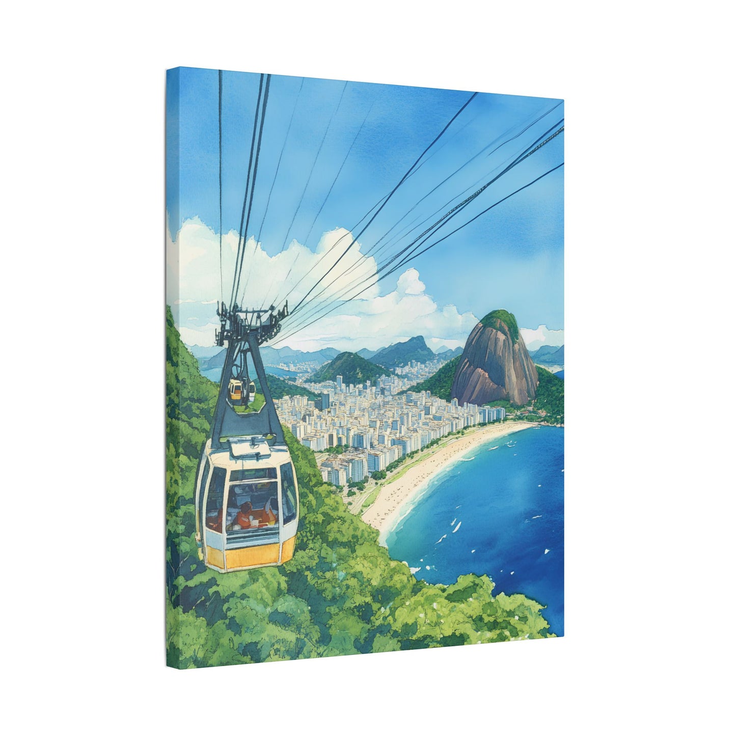 Sugarloaf Mountain Cable Car Canvas