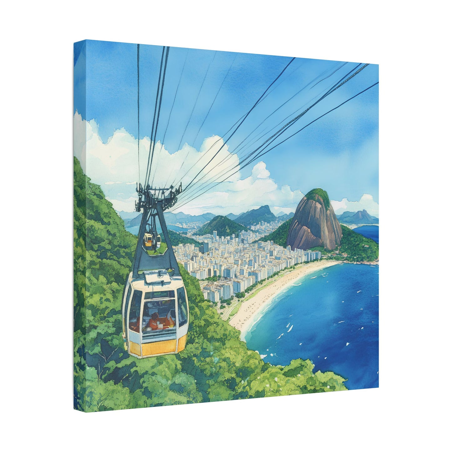 Sugarloaf Mountain Cable Car Canvas