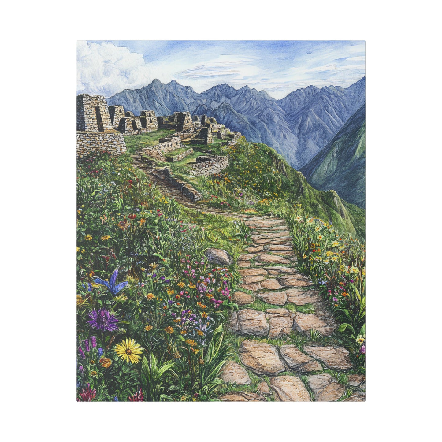 Inca Trail Trek Canvas