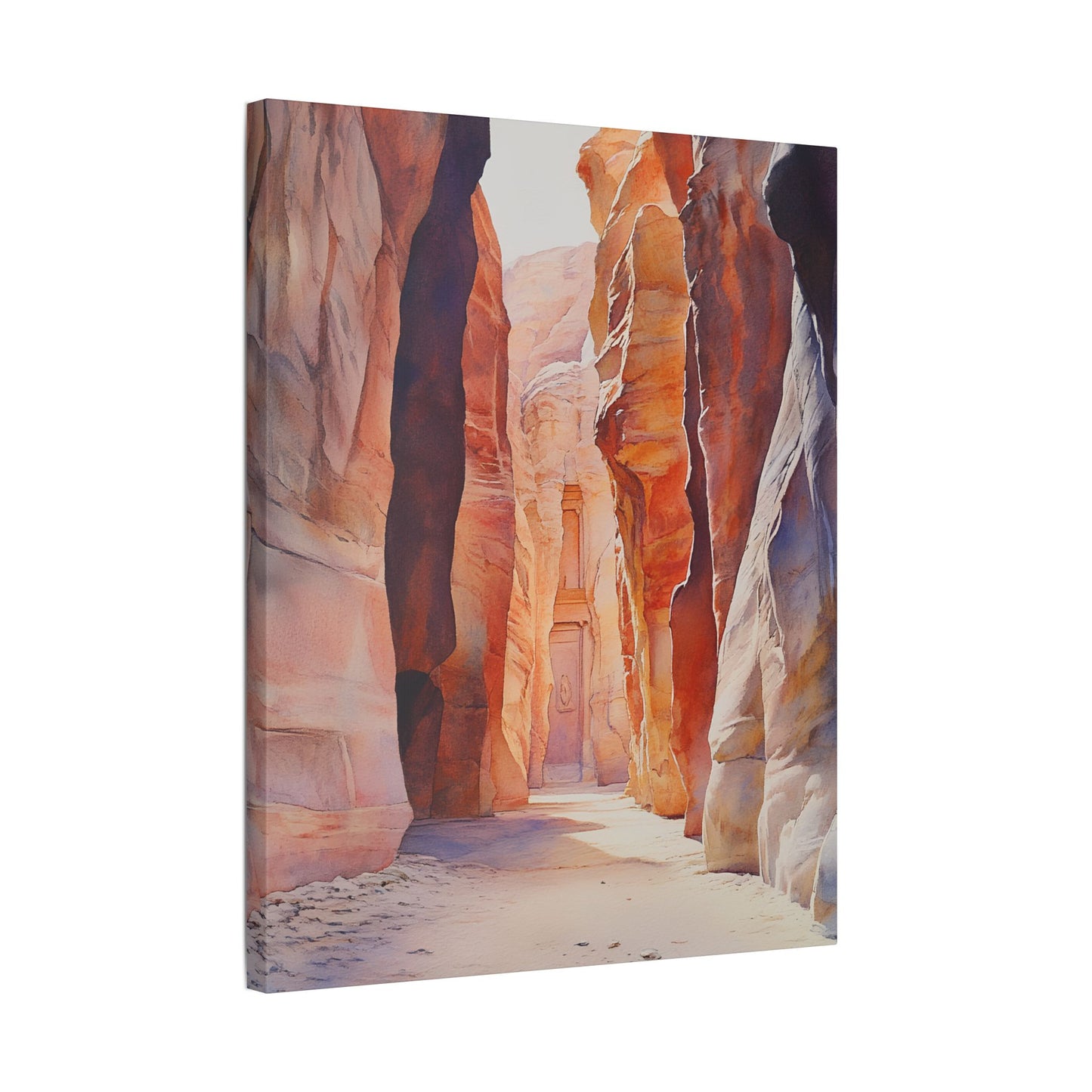 Siq Canyon Walk Canvas