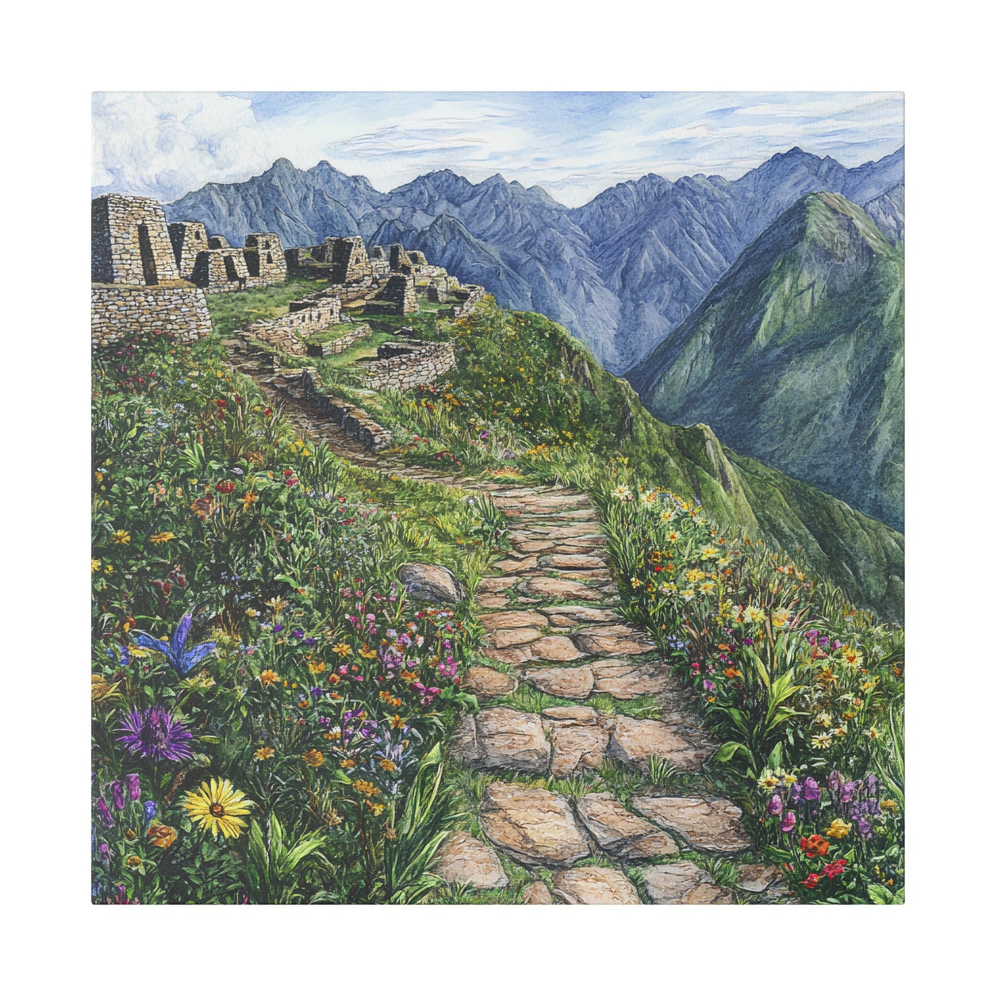 Inca Trail Trek Canvas