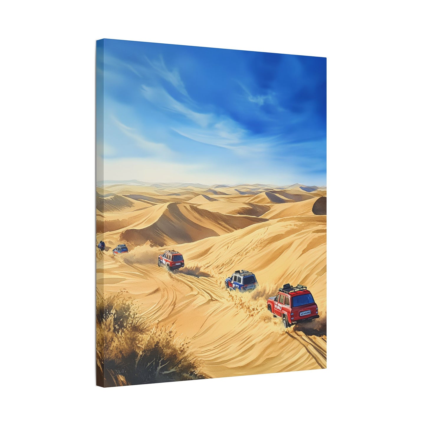 Desert Safari Adventure Canvas