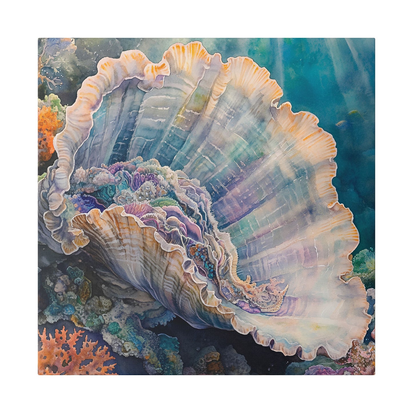 Giant Clam Sanctuary Canvas