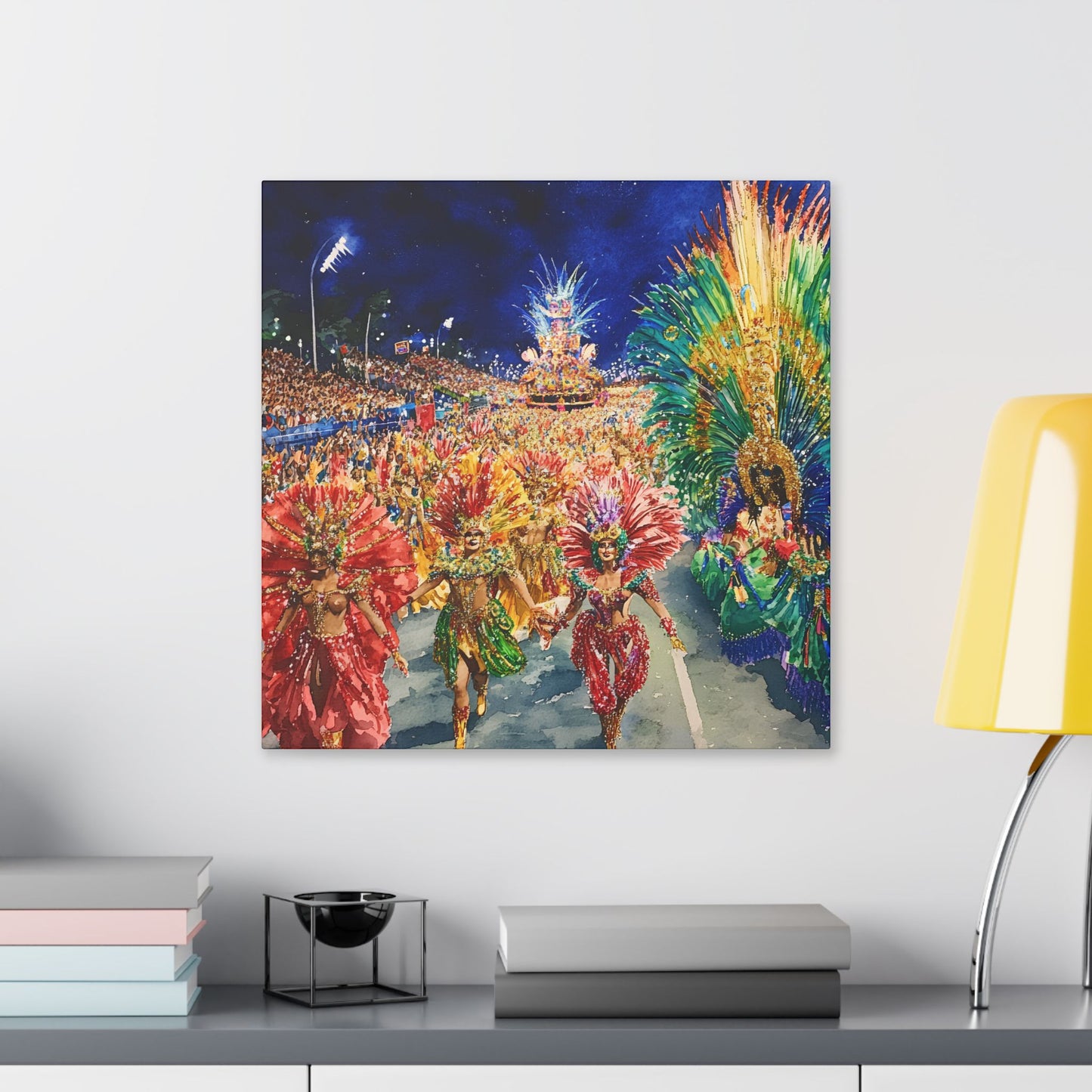 Carnival Parade on Sambadrome Canvas