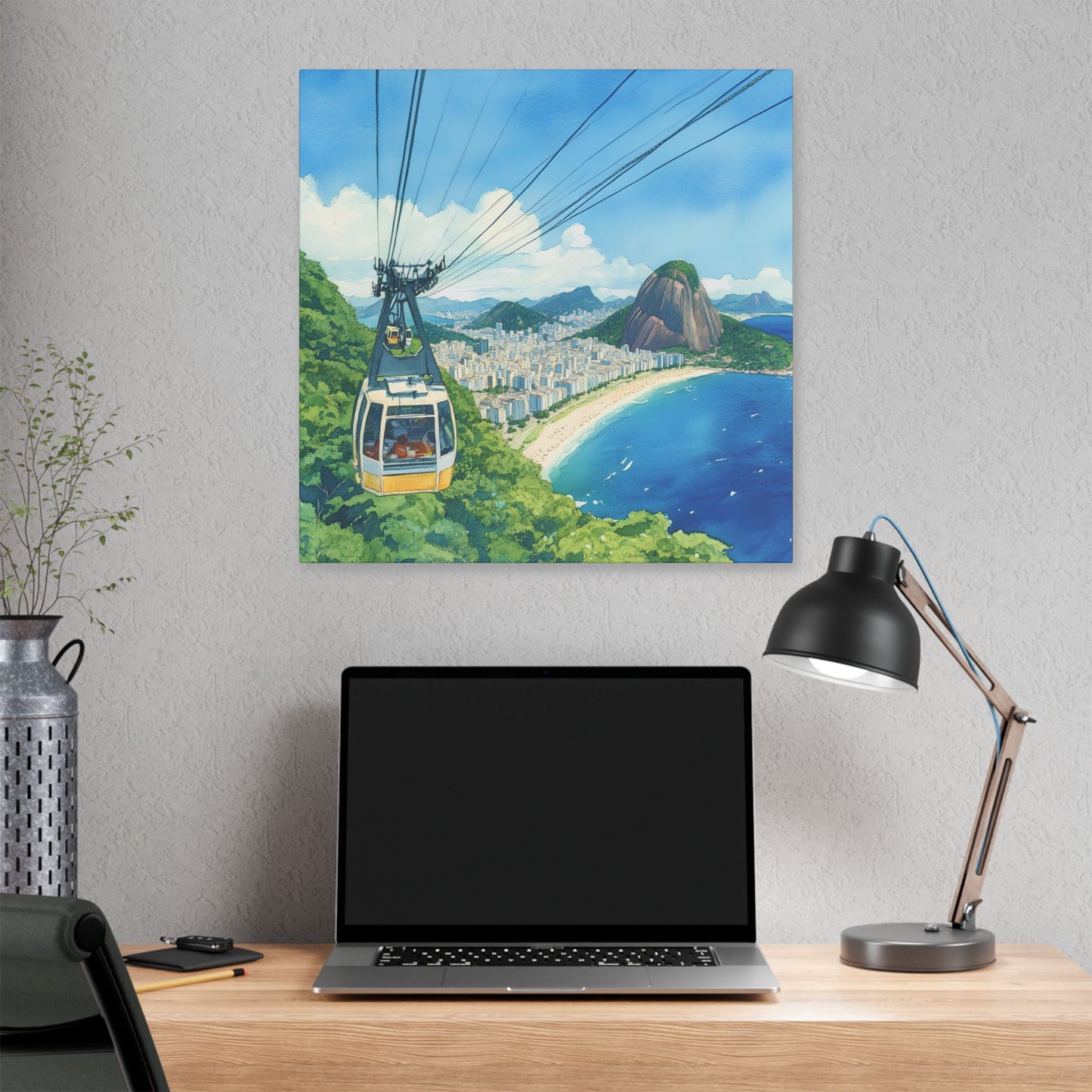 Sugarloaf Mountain Cable Car Canvas