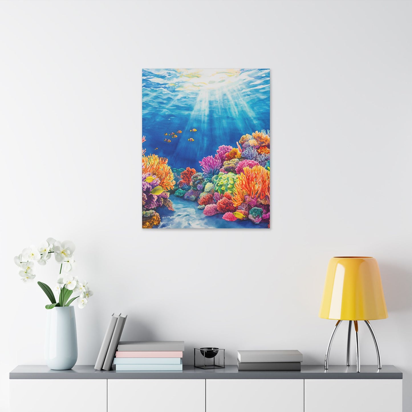 Coral Wonderland Underwater Canvas