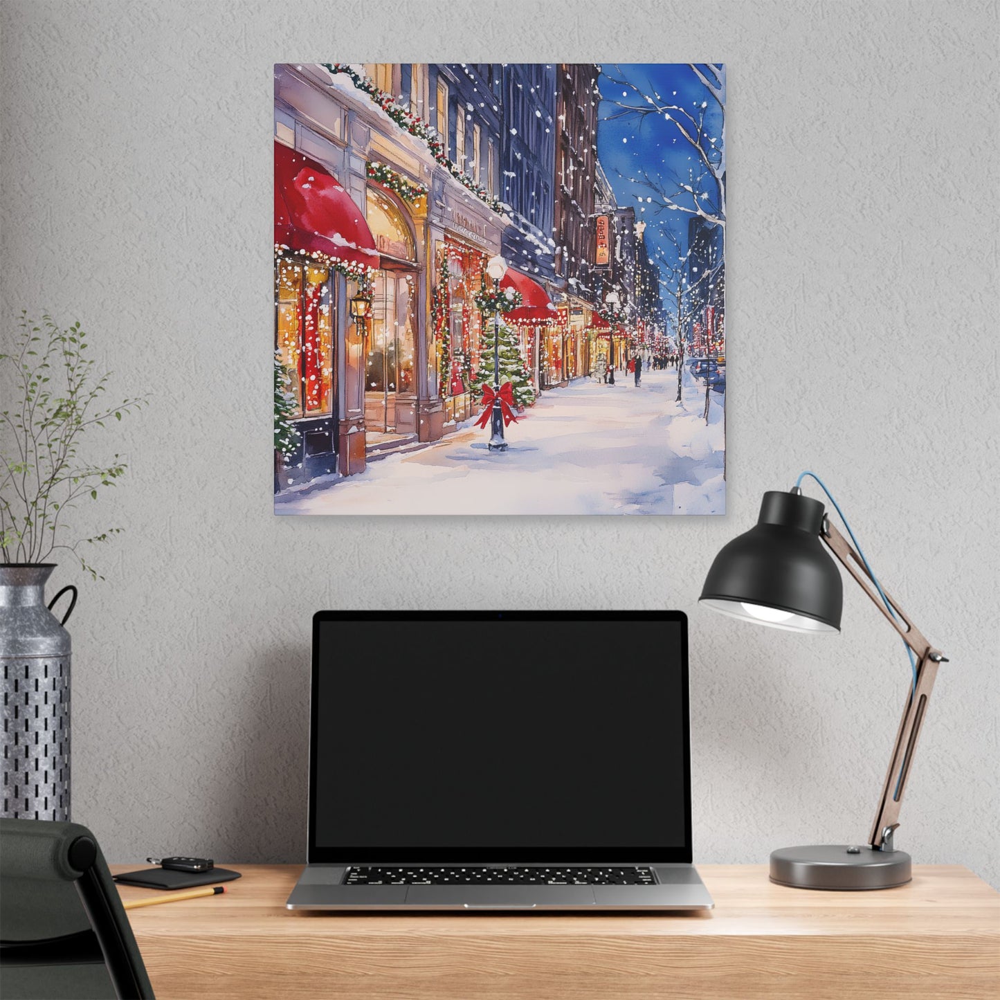 Fifth Avenue Winter Wonderland Canvas