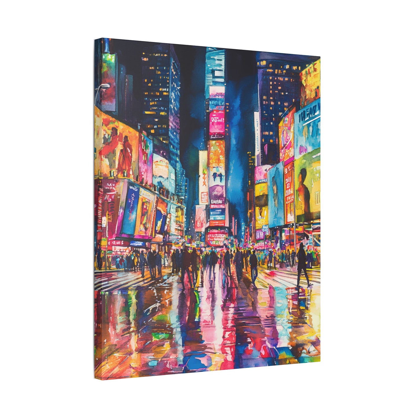 Times Square at Night Canvas