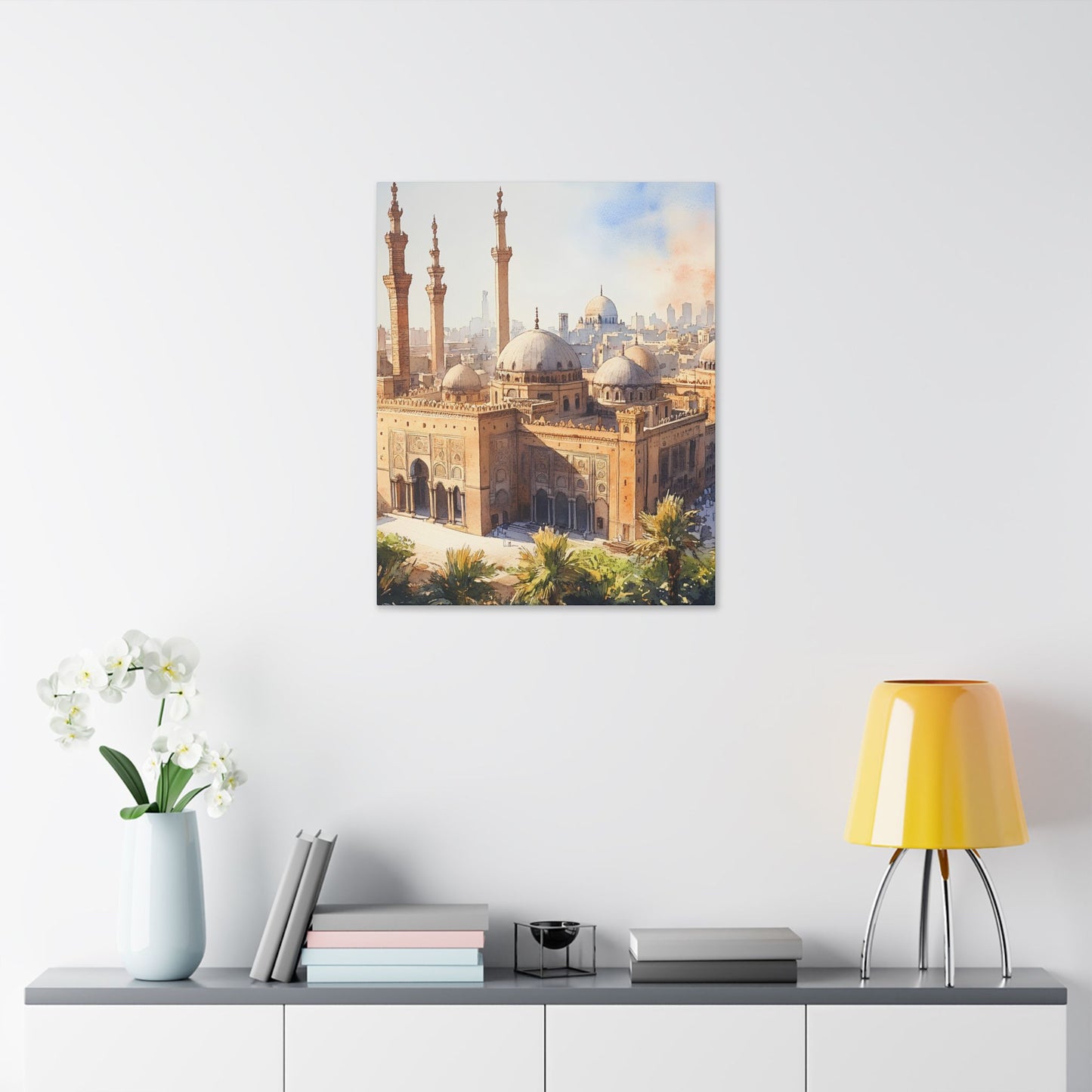 Cairo Citadel and Mosque of Muhammad Ali Canvas