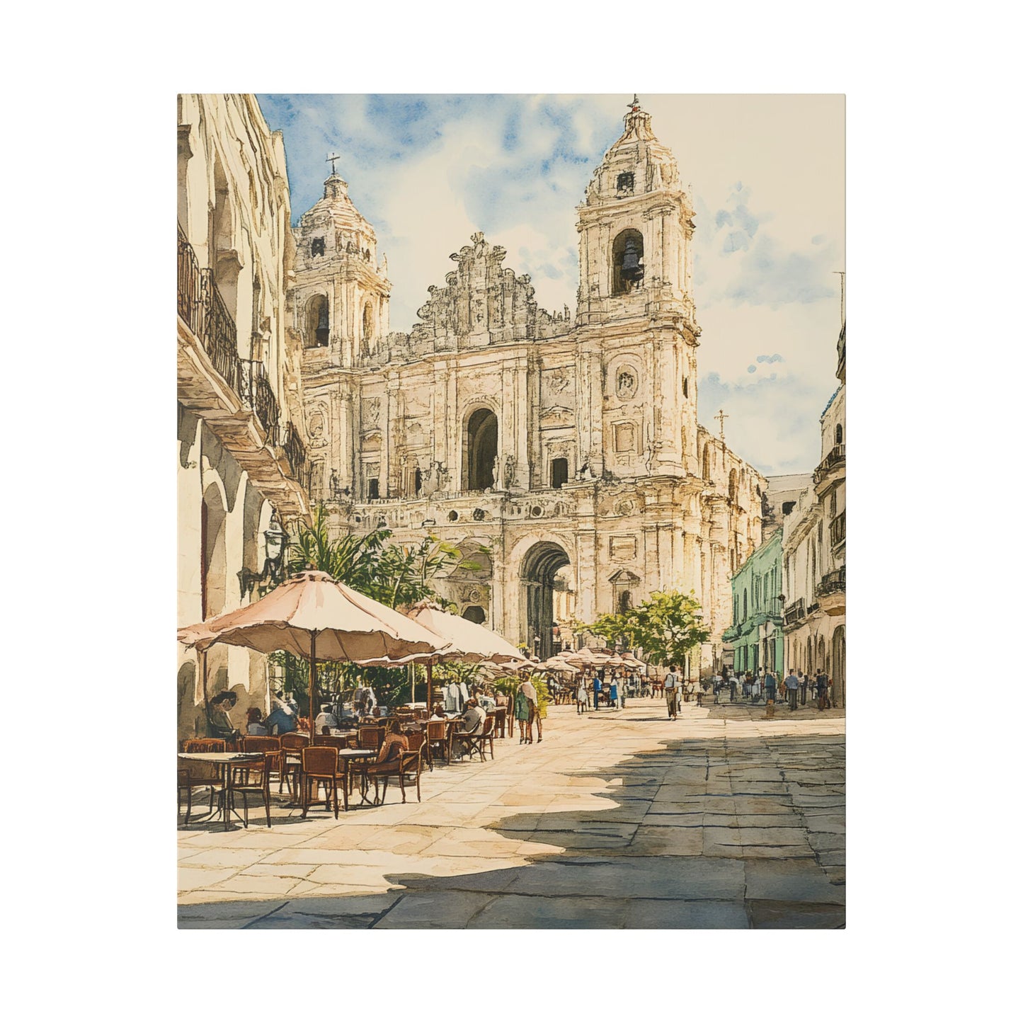 Plaza de la Catedral Canvas