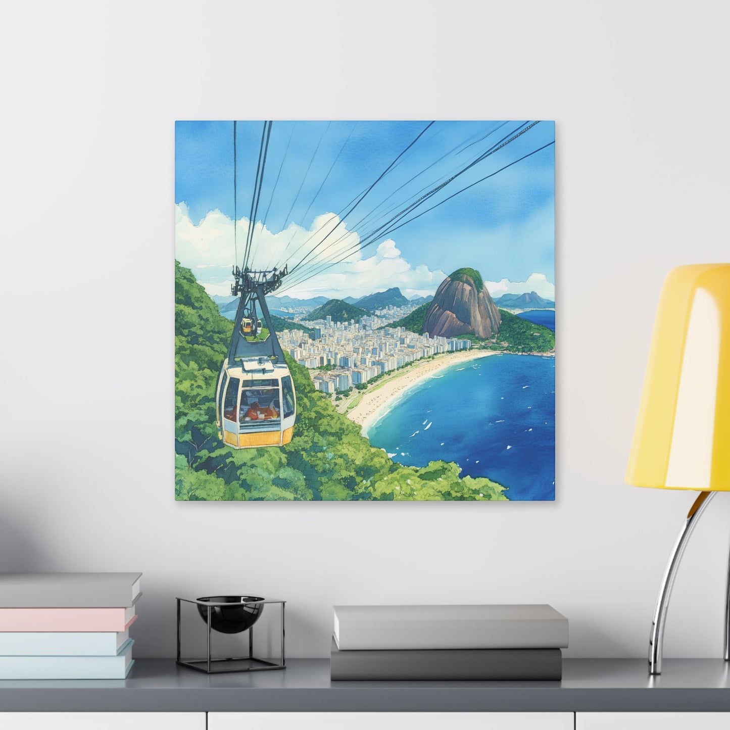 Sugarloaf Mountain Cable Car Canvas