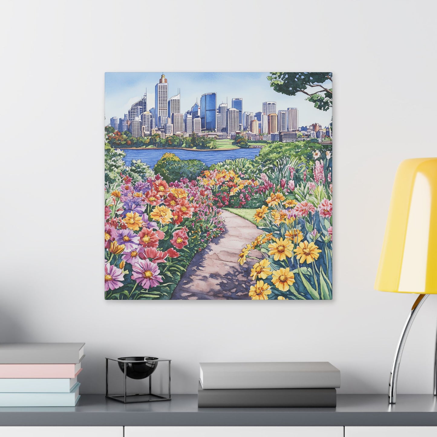 Royal Botanic Garden in Spring Canvas