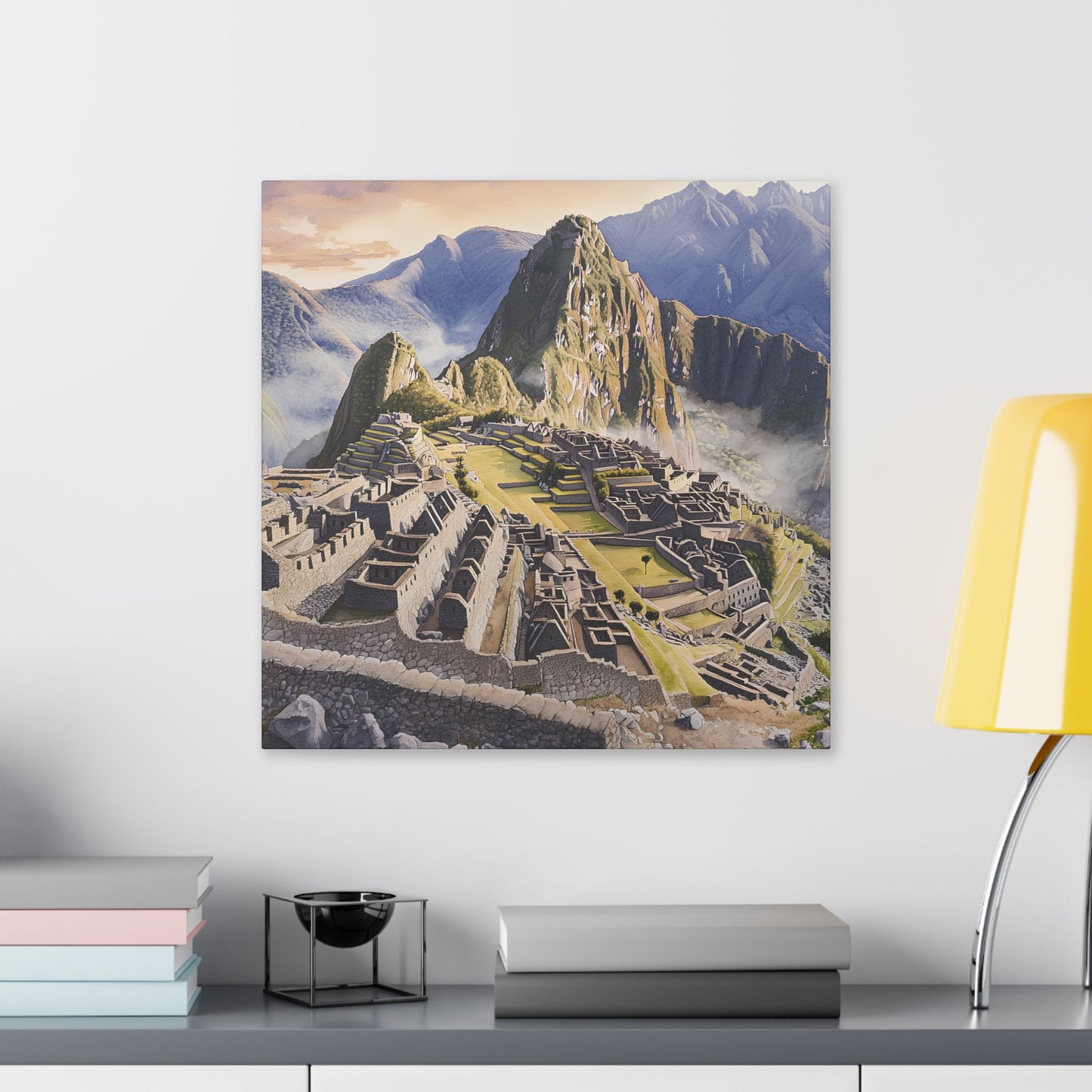 Machu Picchu at Sunrise Canvas