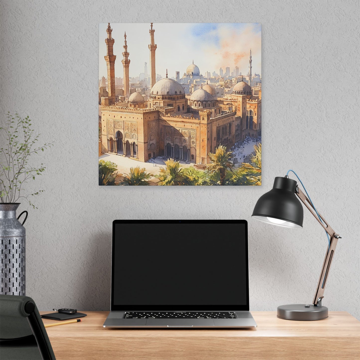 Cairo Citadel and Mosque of Muhammad Ali Canvas